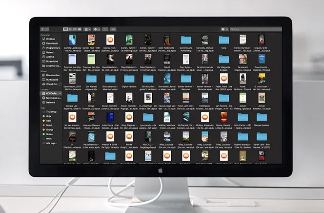 Boeken via MacOS op e-reader