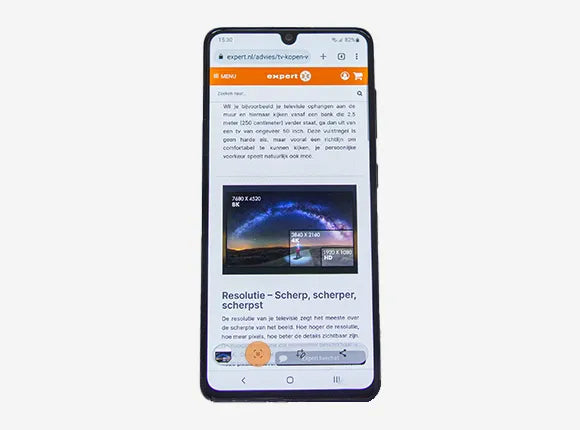 Samsung Scroll Vastleggen